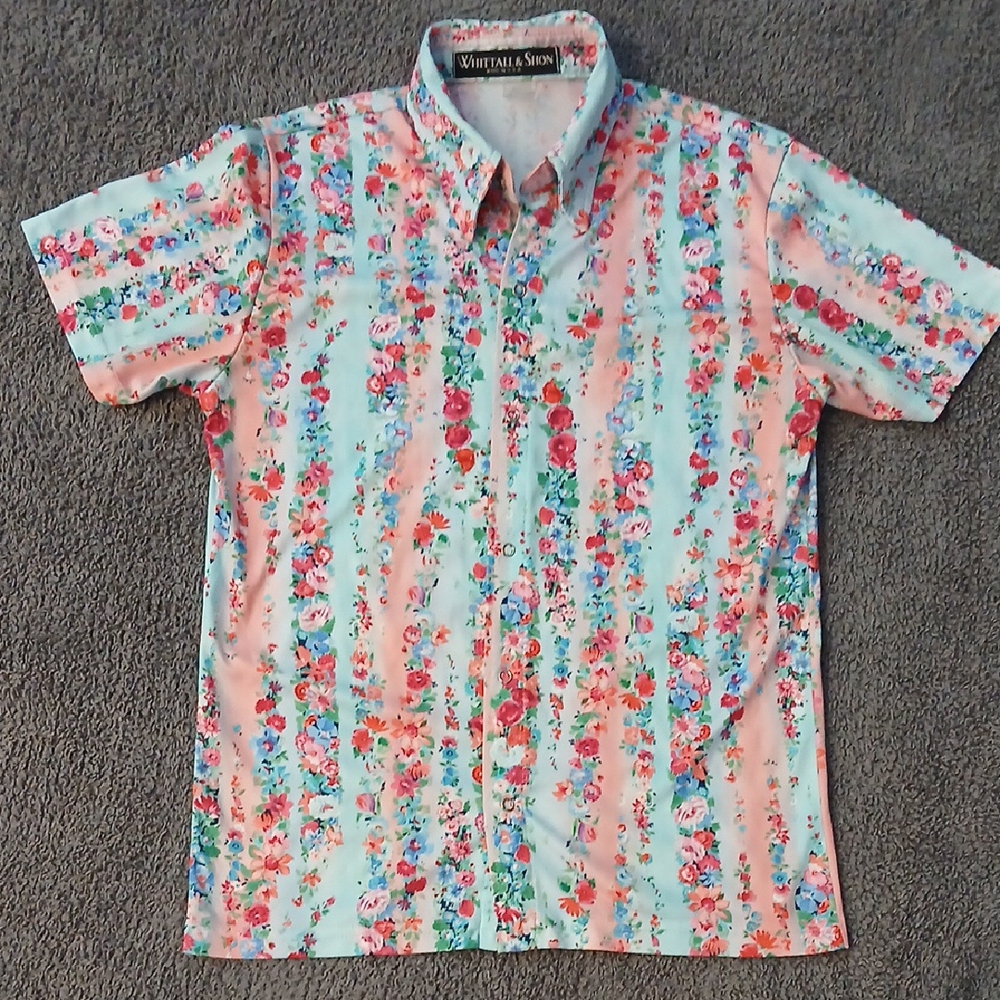 Colorful Floral Men's Shirt